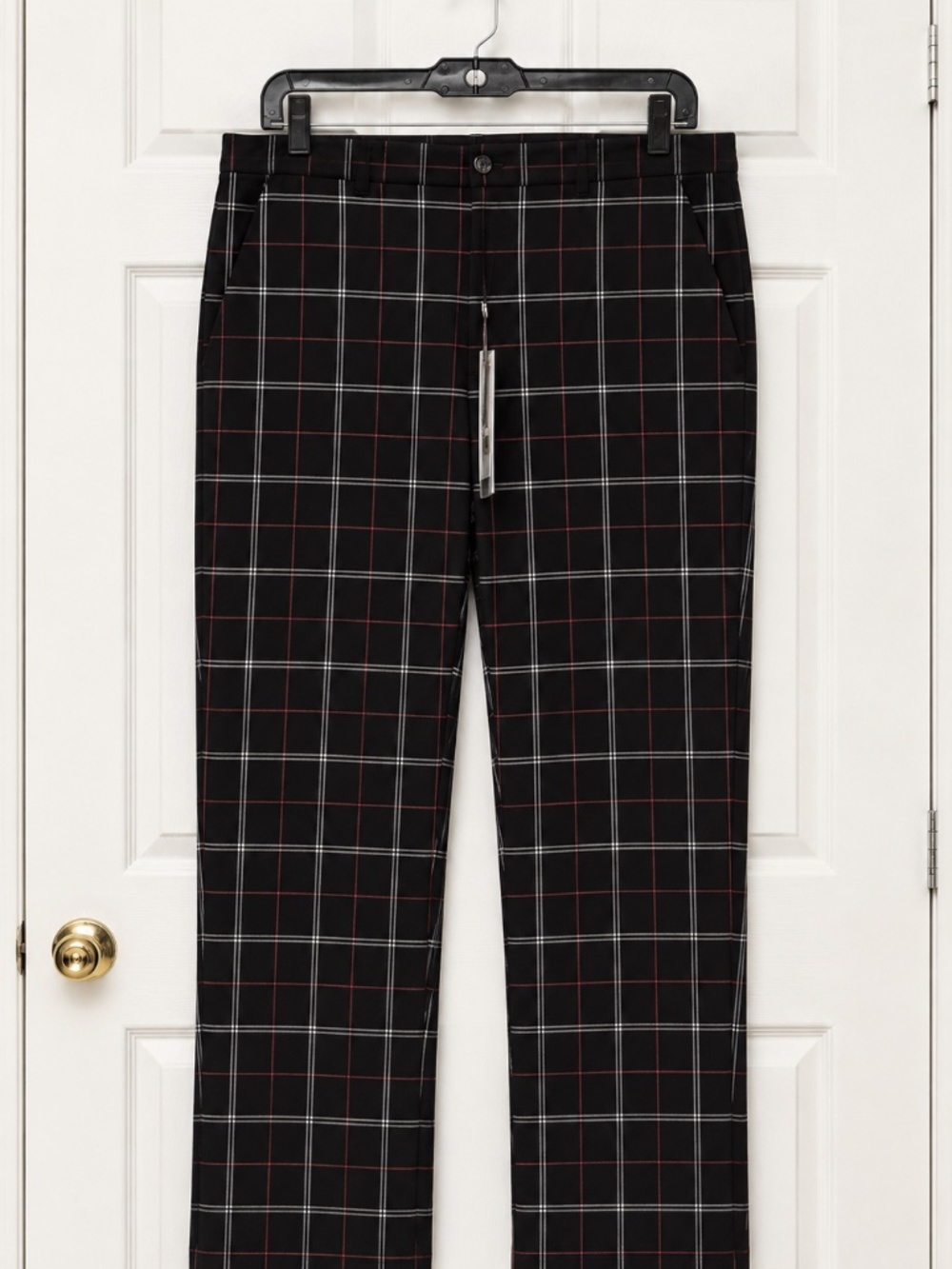 Size 38 Represent High Quality Man, Timeless Dress Pants, Straight Leg/Scottish